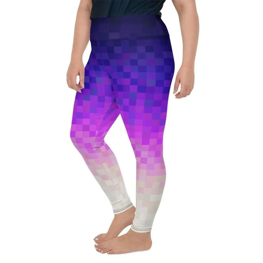 Fierce Pixel Plus Size Leggings