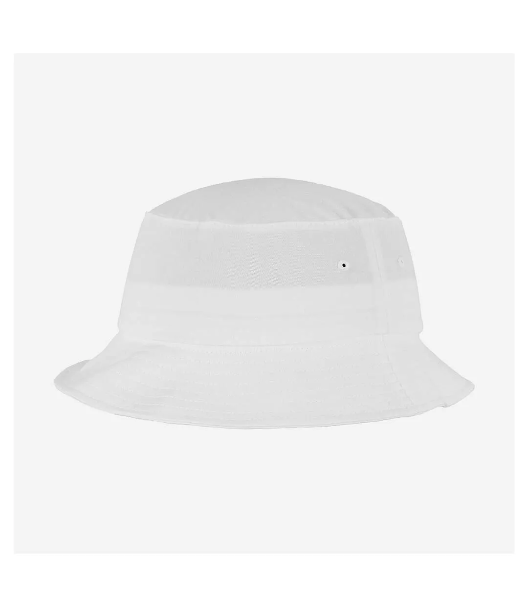 Flexfit Cotton Twill Bucket Hat (White) - UTPC4769