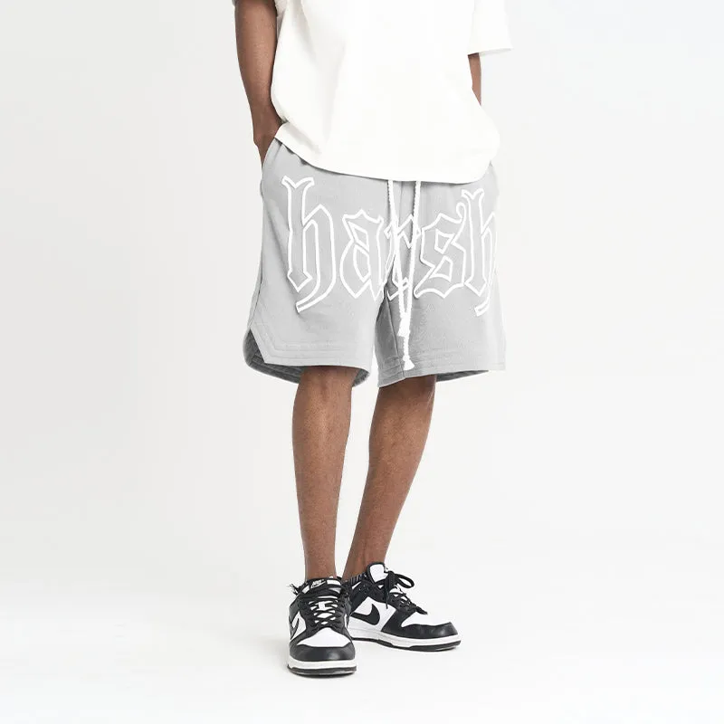 Foam Print Logo Basketball Shorts