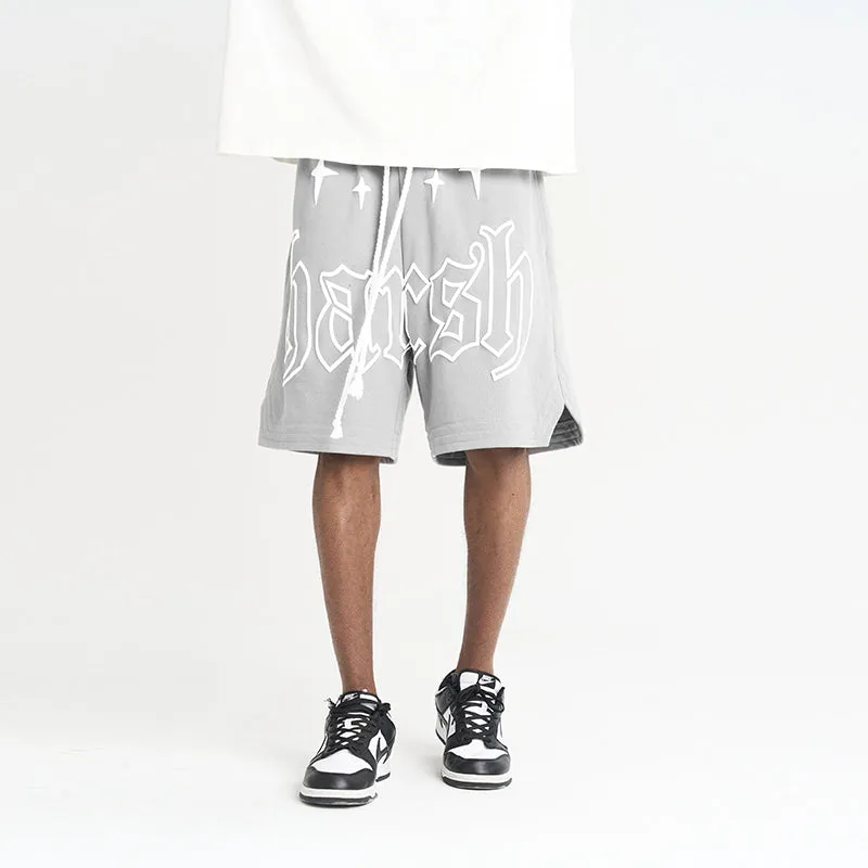 Foam Print Logo Basketball Shorts