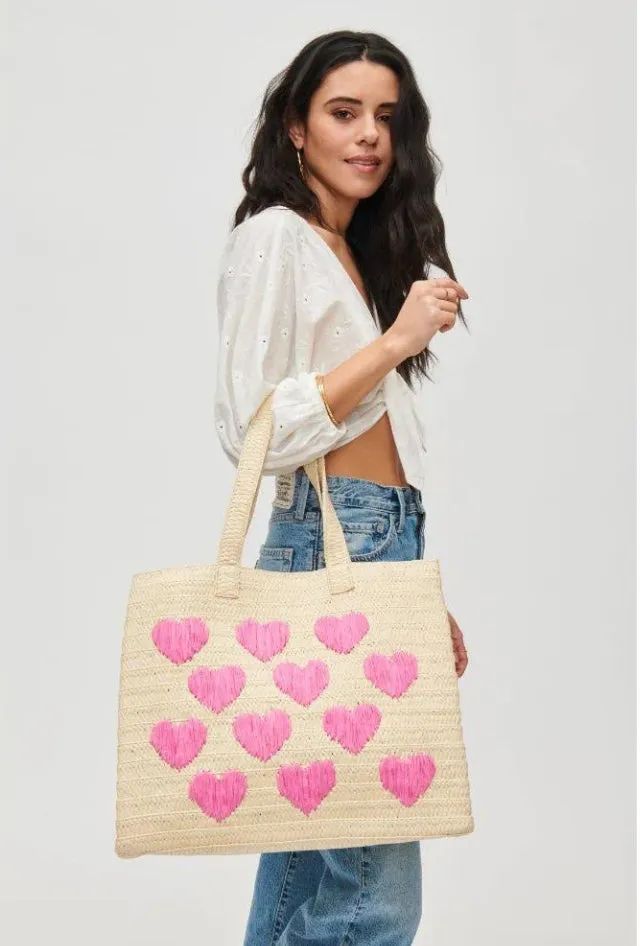Foriella Heart Tote - Ivory