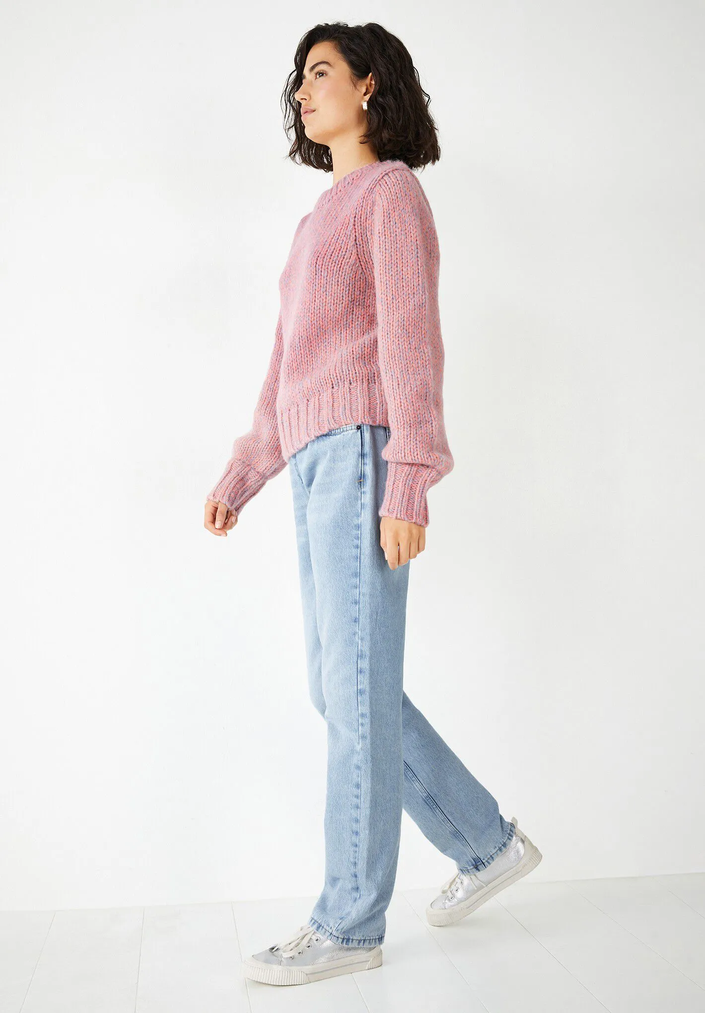 Frankie Marl Sleeve Detail Jumper