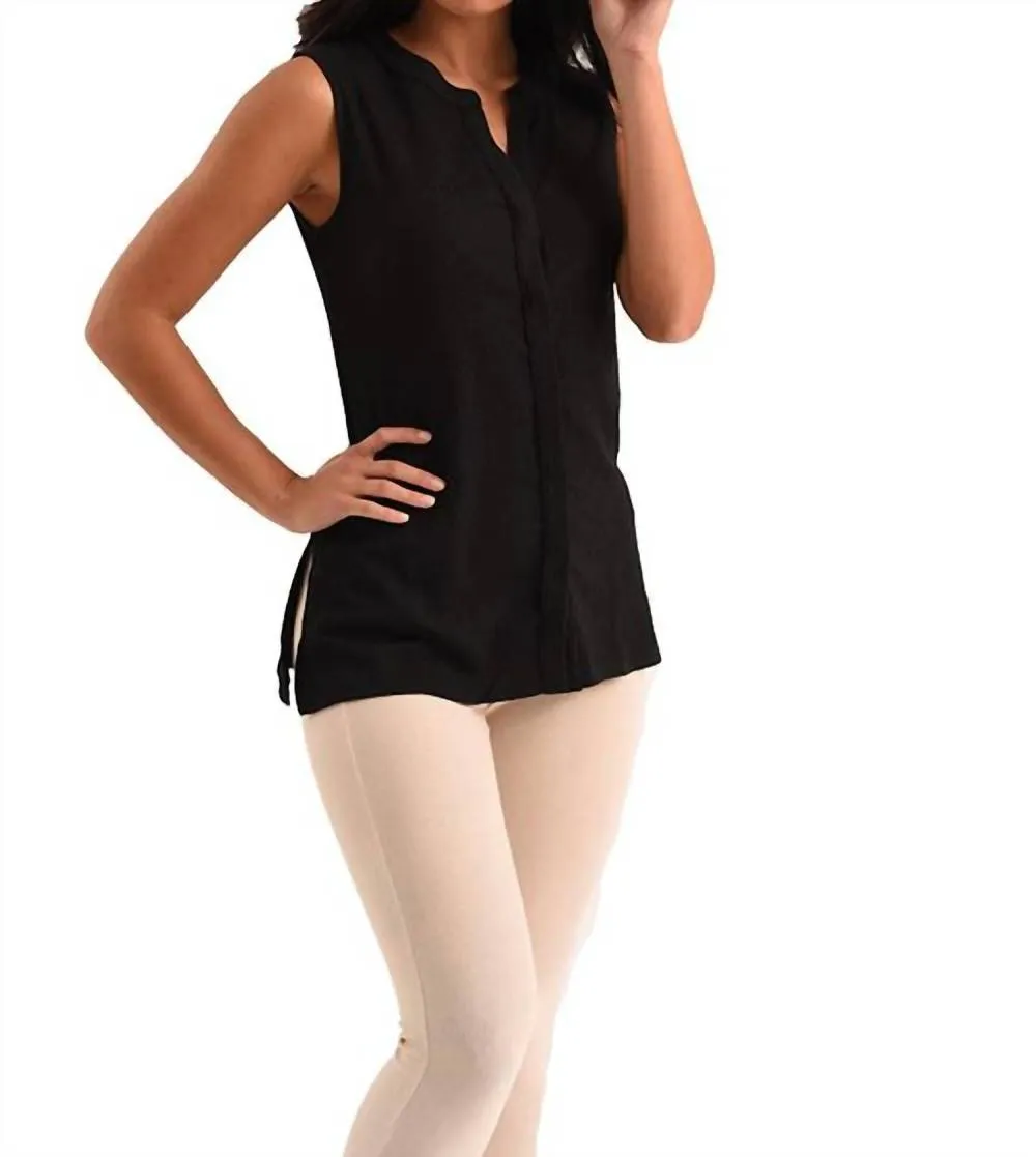 french kyss - Janet Sleeveless Tunic