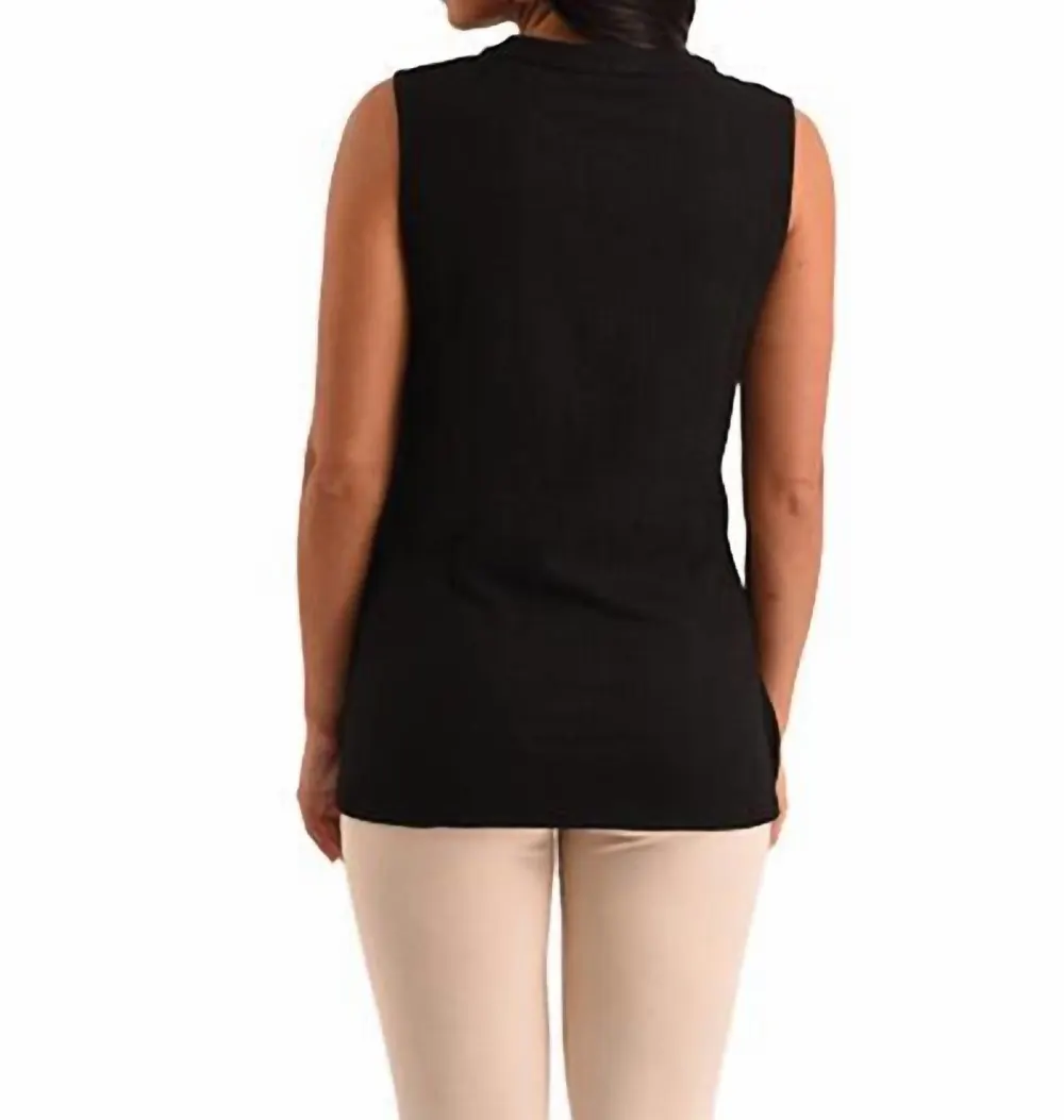 french kyss - Janet Sleeveless Tunic