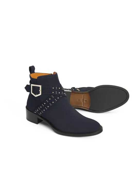Frimley navy Ankle Boots