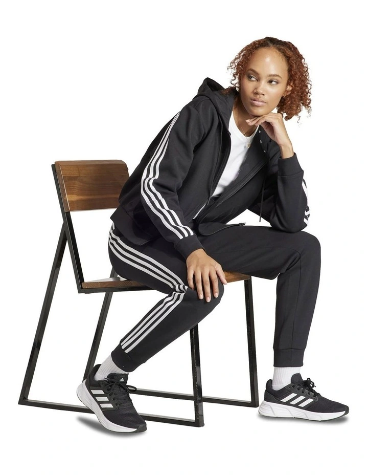 Future Icons 3-Stripes Regular Joggers in Black