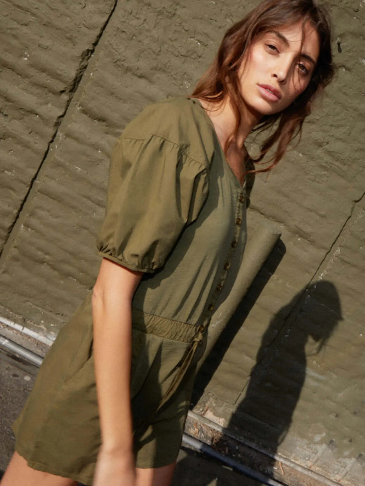 Garner Combo Romper - Ivy