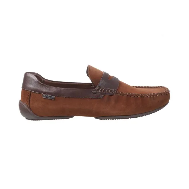 Genx Men Tan Casual Loafers