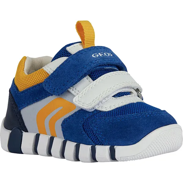 Geox Iupidoo Velcro Sneakers, Blue