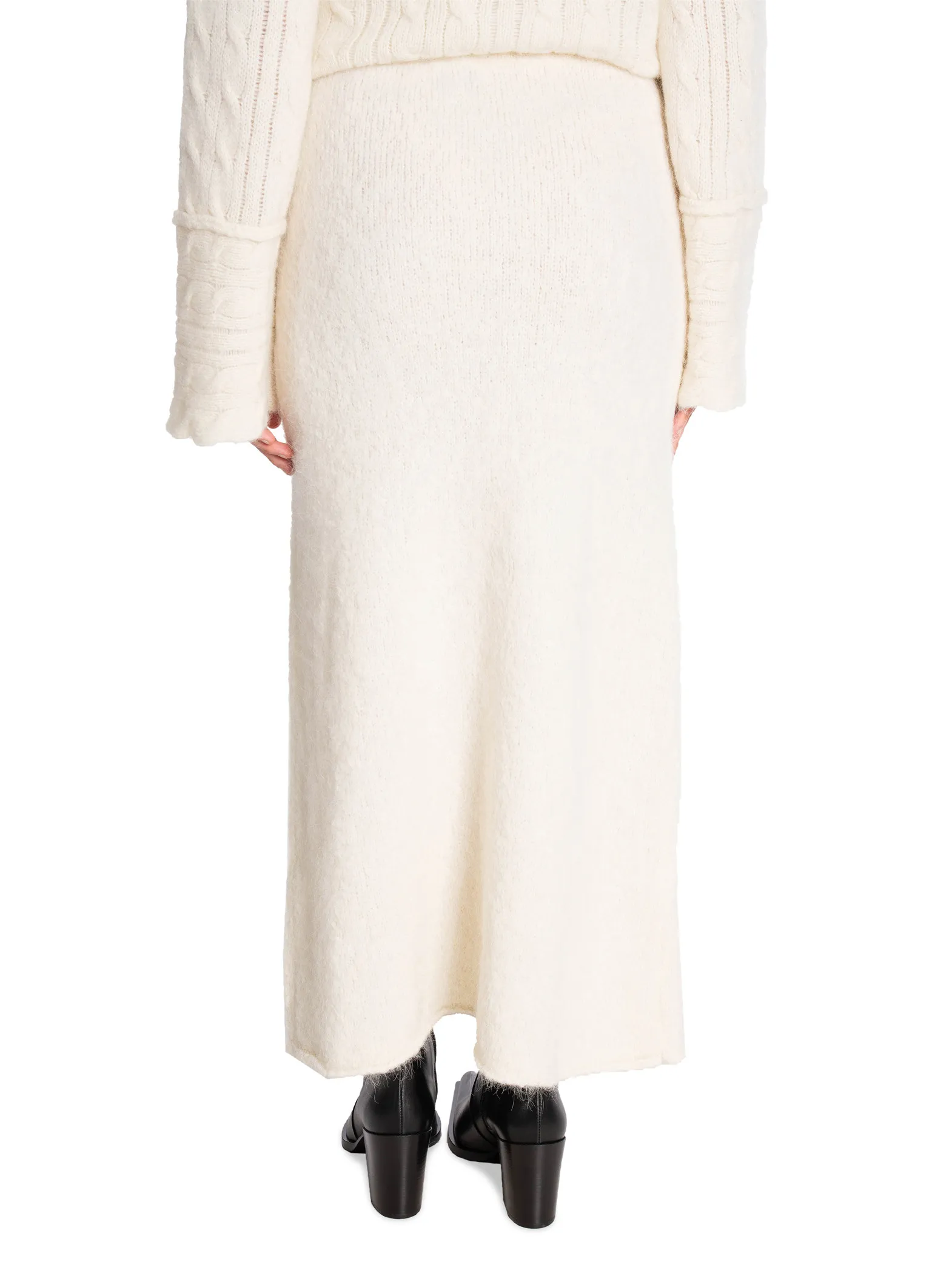 GESTUZ SKIRT POSIA EGRET
