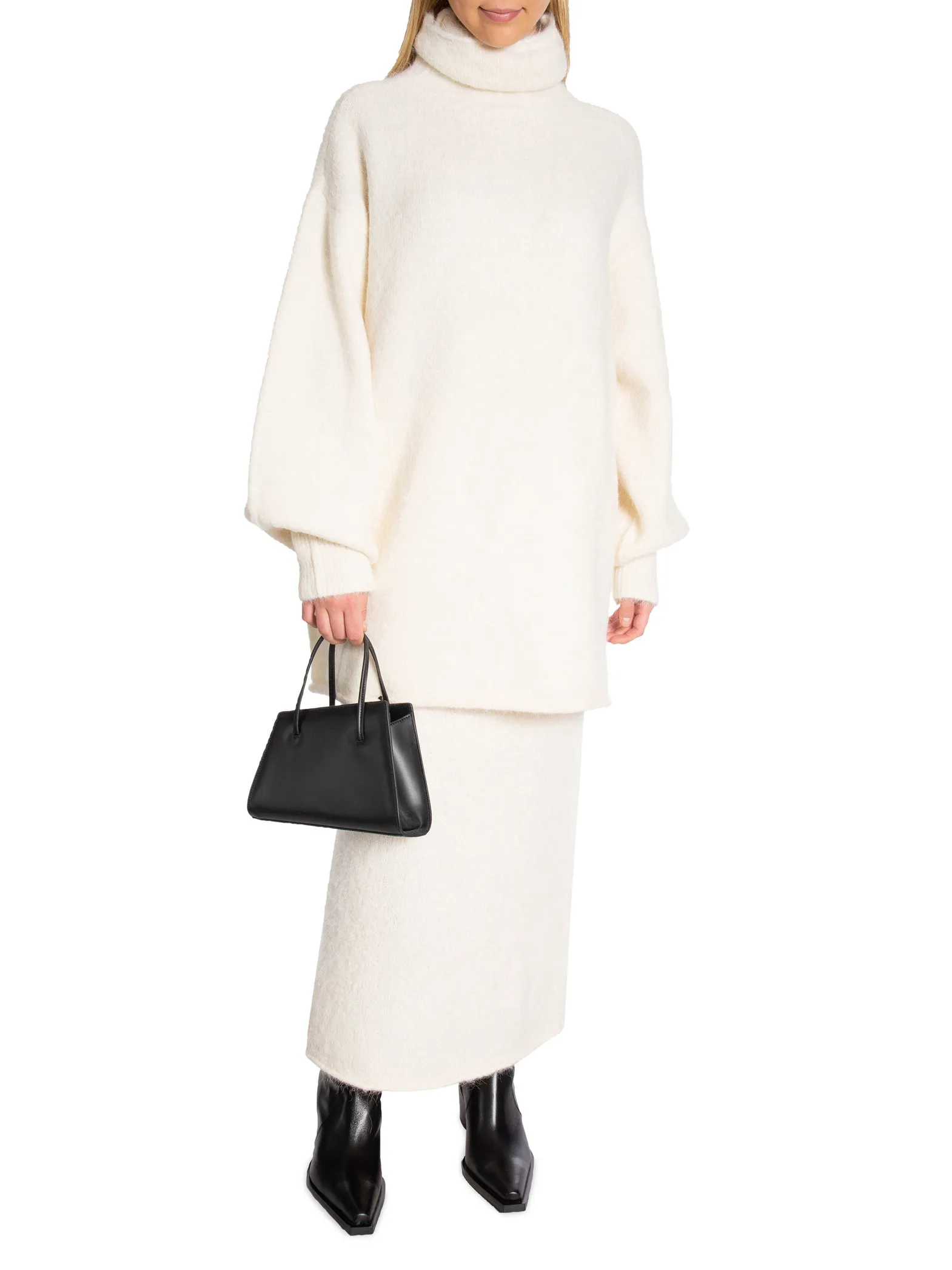 GESTUZ SKIRT POSIA EGRET