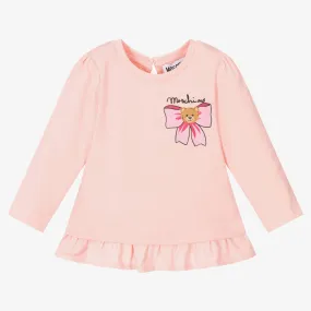 Girls Pink Cotton Top