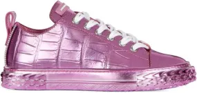 Giuseppe Zanotti Blabber metallic sneakers Purple