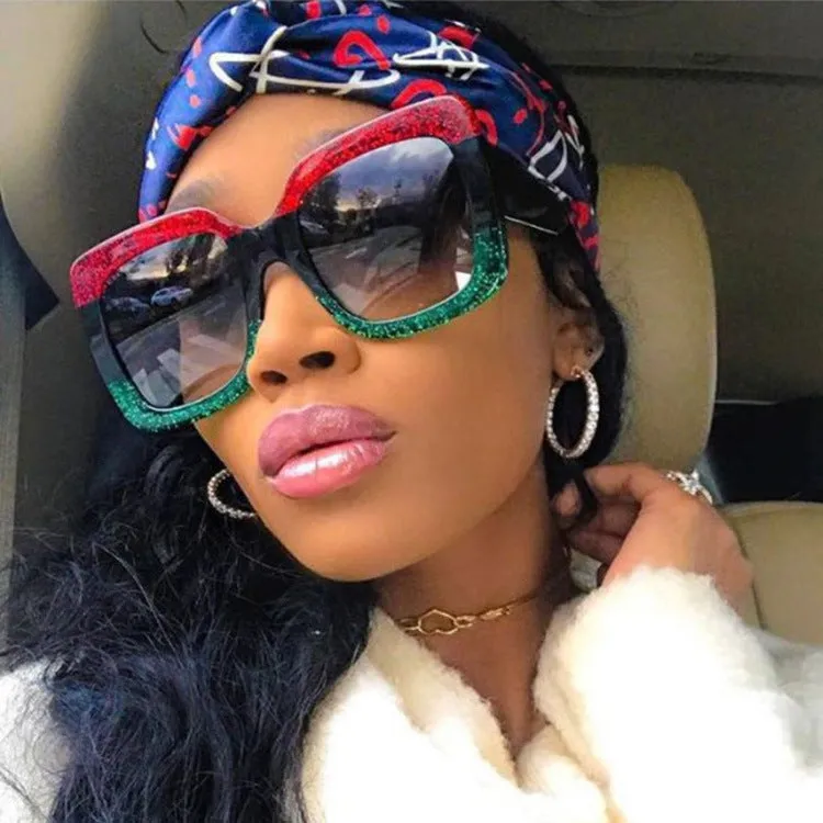 Glamorous Glitter Sunglasses