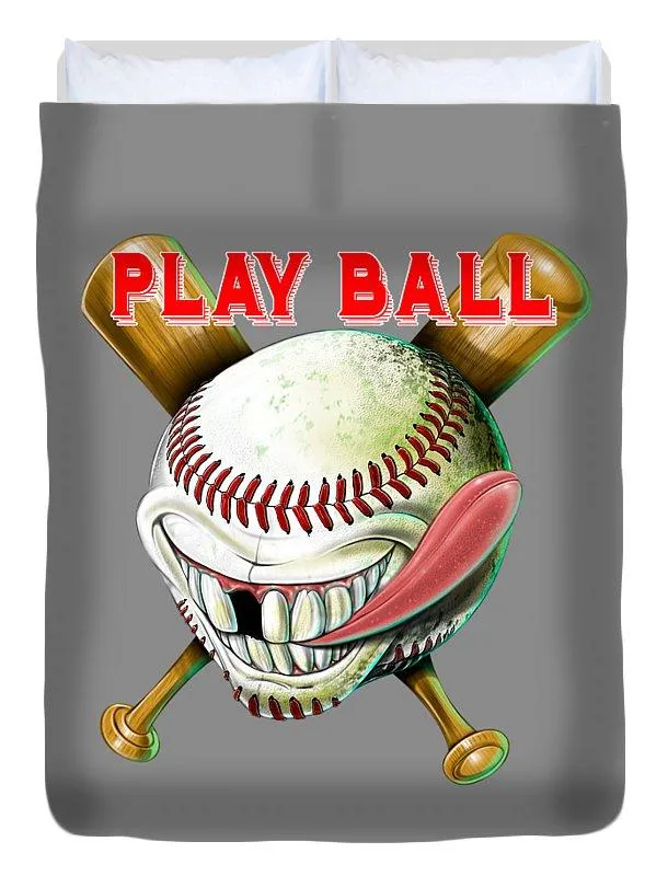 Goofy Baseball - Duvet Cover