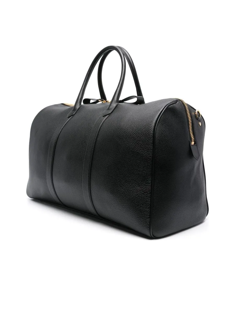 Grained Leather Travel Bag