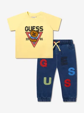 Guess Baby Boys T-Shirt And Jeans Set