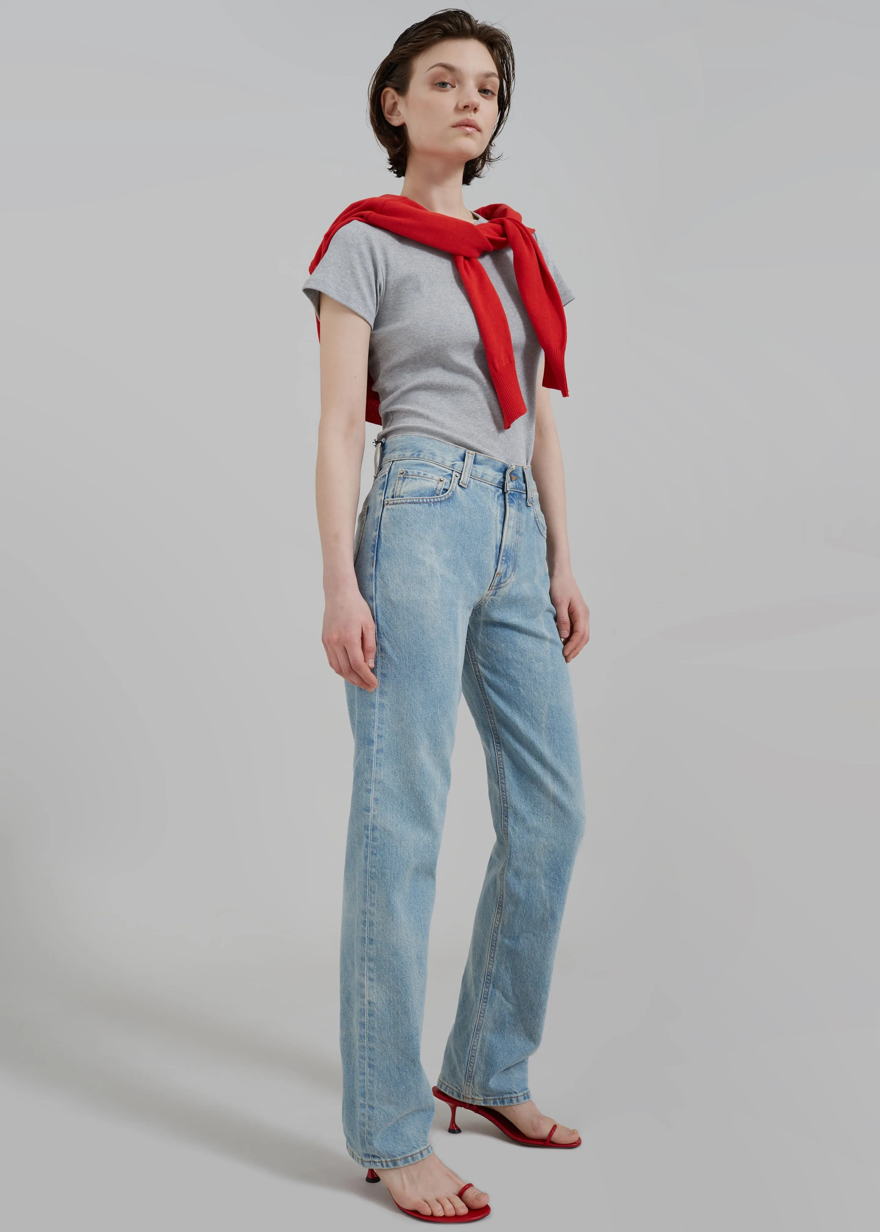 Haikure Cleo Jeans - Bleach Blue