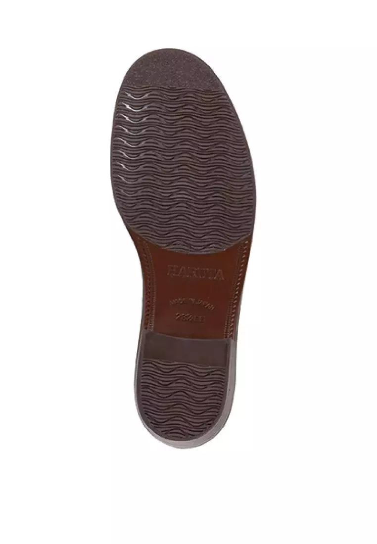 HARUTA Color Loafer-230-BROWN