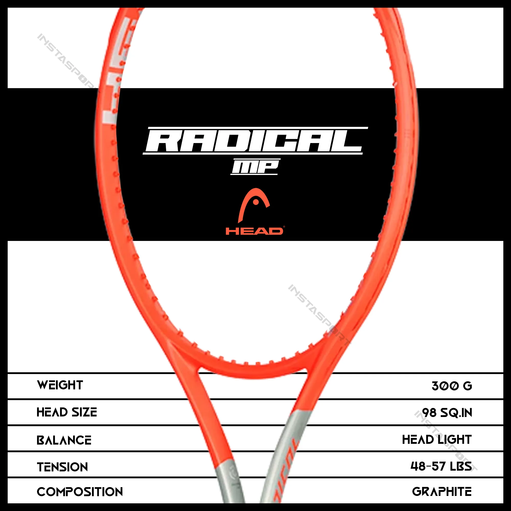 Head Radical MP Tennis Racquet