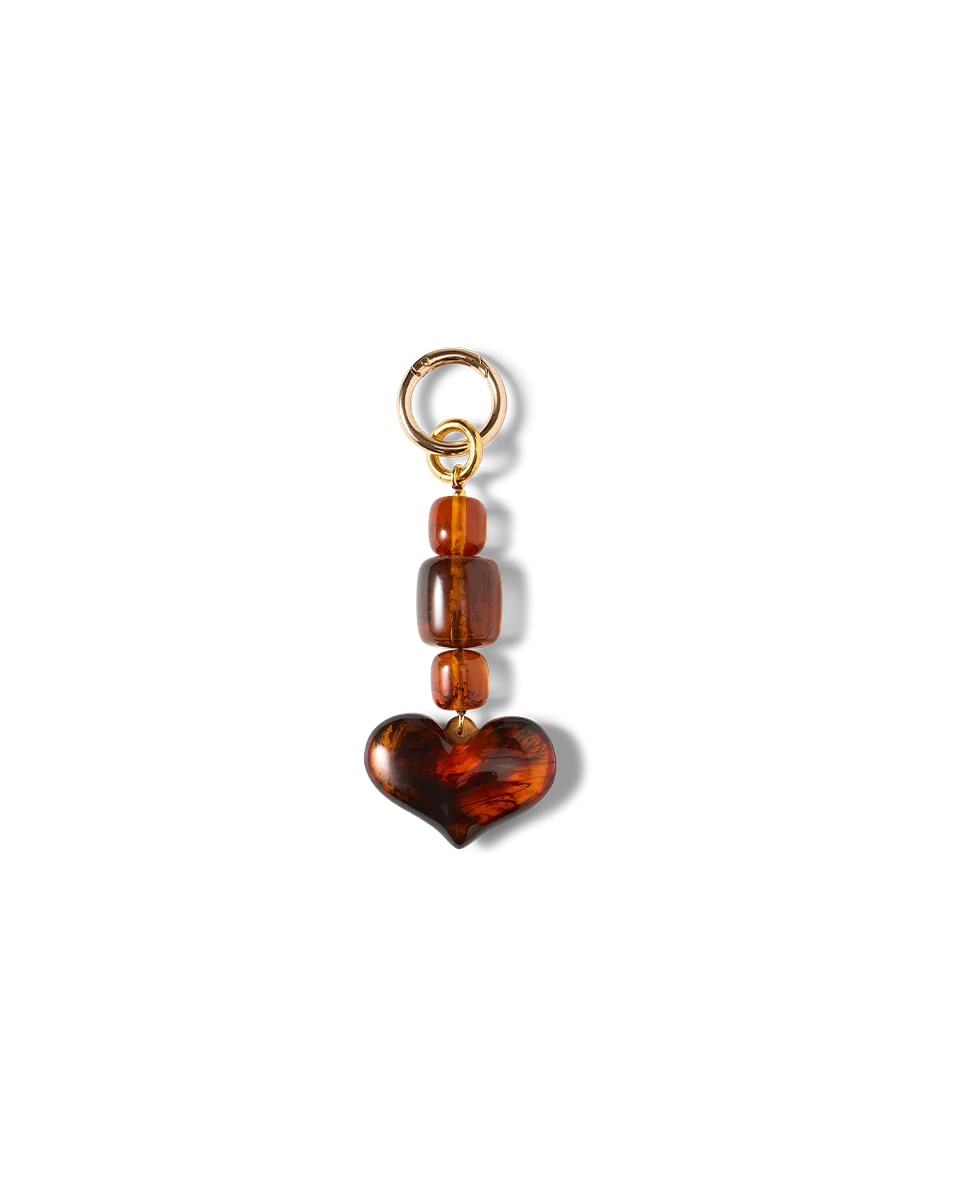 Heart Bag Charm