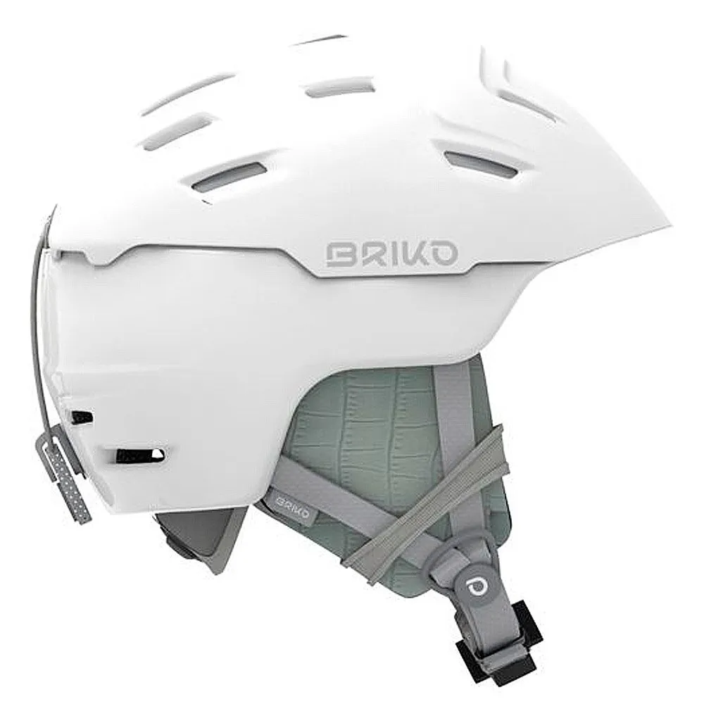 Helmet Briko ---Crystal 2.0 Matt Shiny White Unico