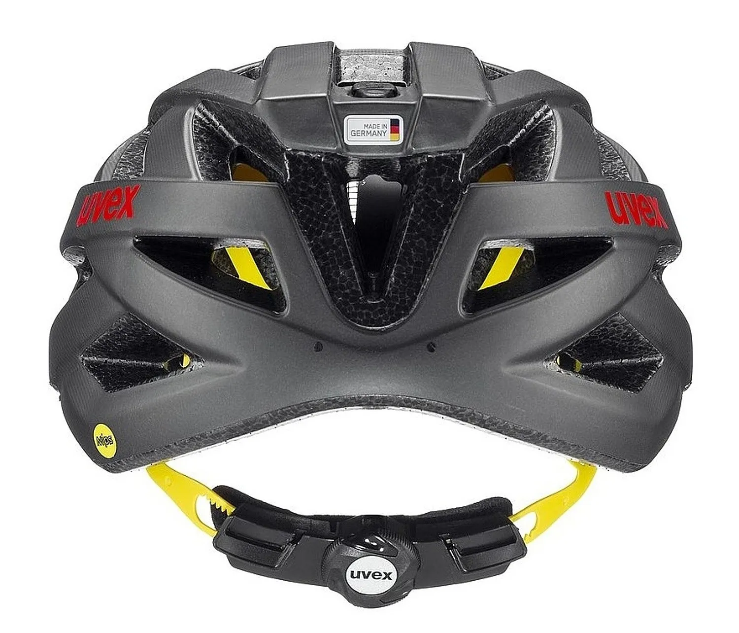 helmet Uvex I-VO CC Mips - Titan/Red Mat