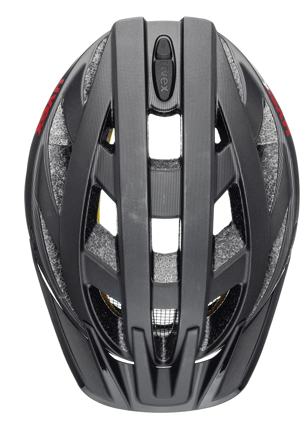 helmet Uvex I-VO CC Mips - Titan/Red Mat