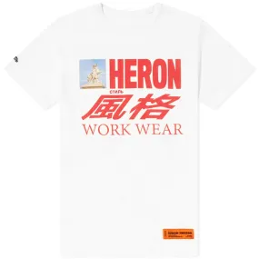 Heron Preston Heron Workwear Print TeeWhite