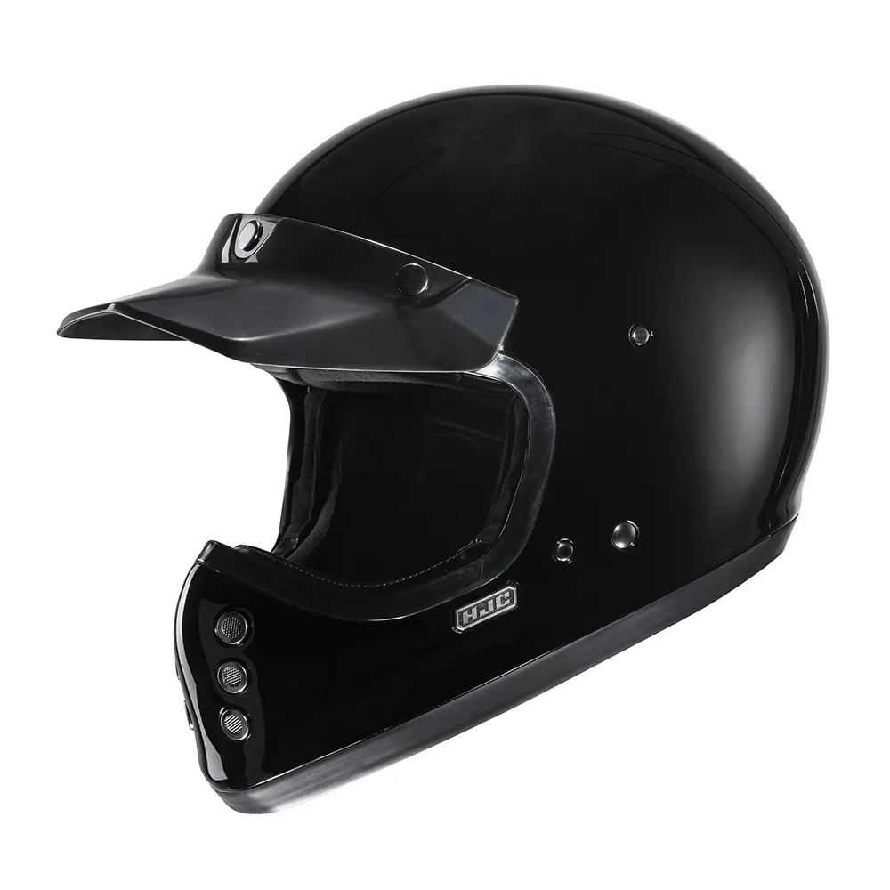 HJC V60 Plain Helmet - Black