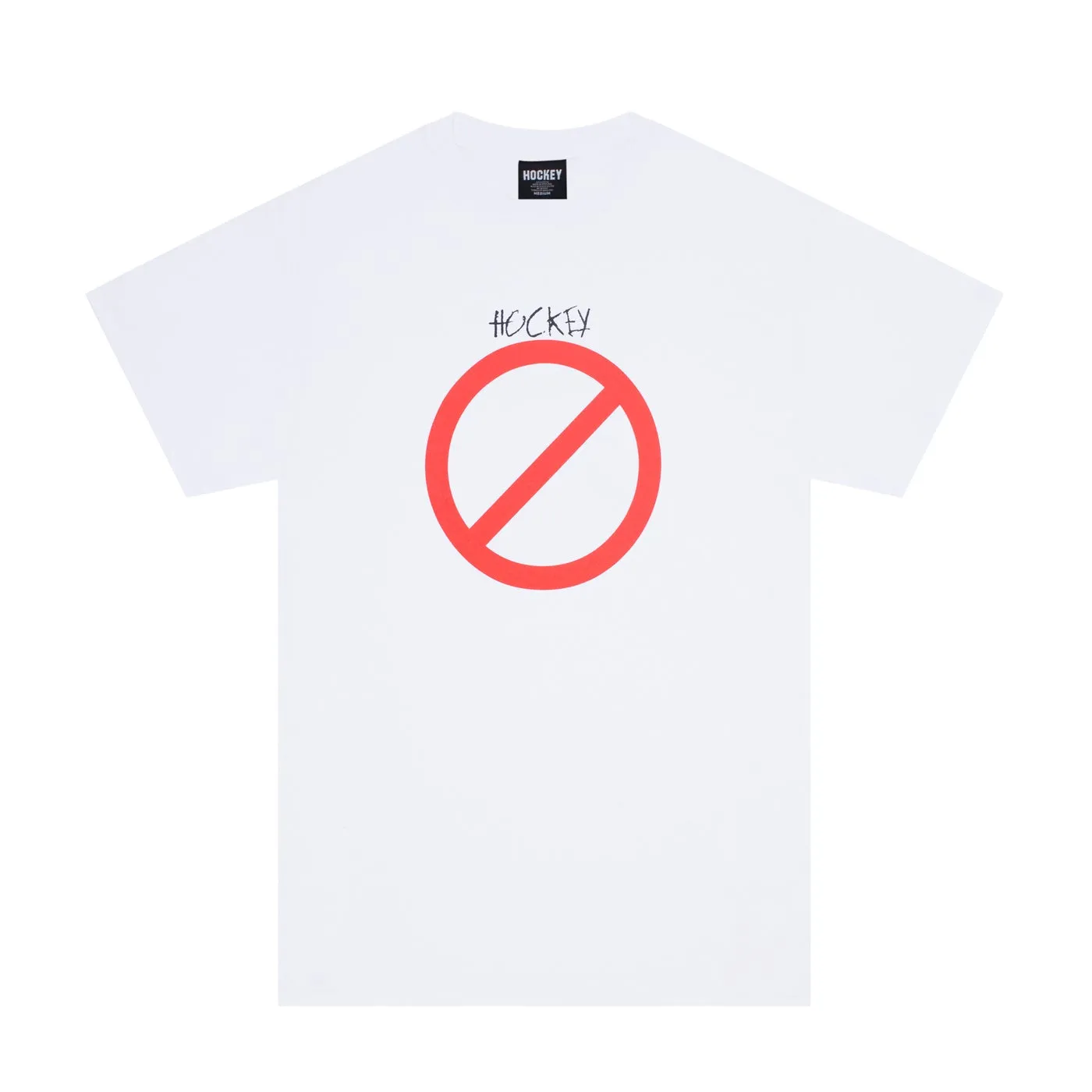 Hockey Cross Out T-Shirt - White