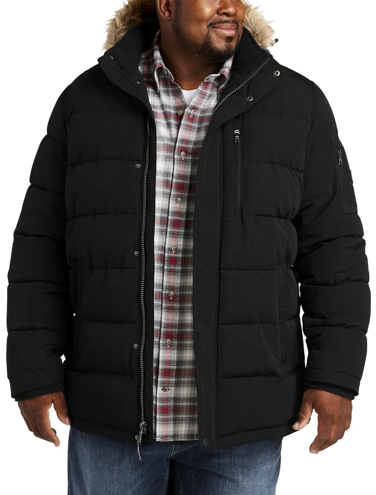 Hooded Quilted Jacket