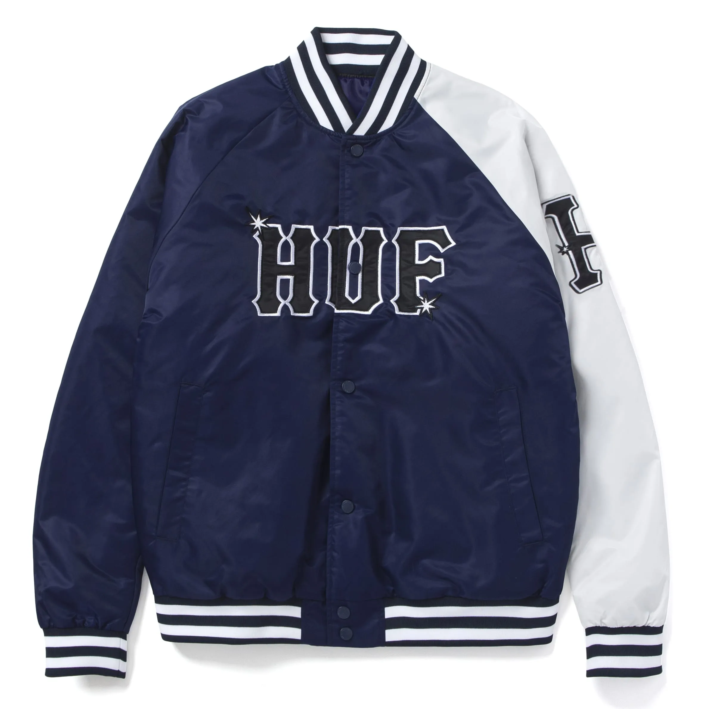 HUF Satin Baseball Jacket