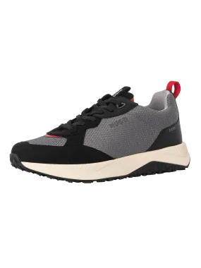 HUGO Kane Runner Trainers - Dark Grey