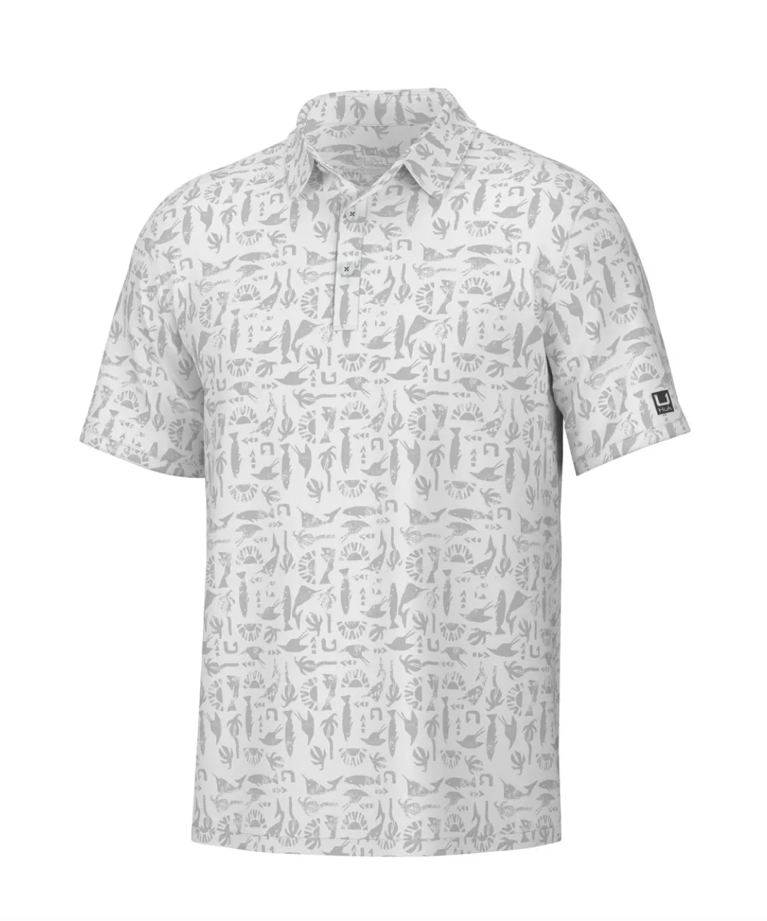 Huk Fish Chaos Pursuit Polo