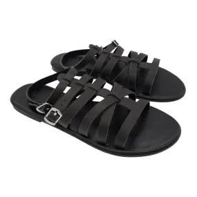 Hush Black Lanark Sandals