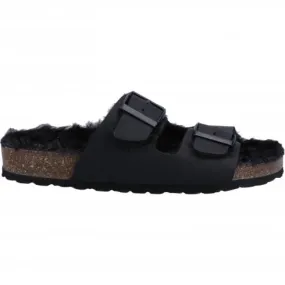 Hush Puppies Jessie | Black | Women's Mule Slip On Slipper