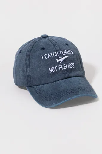 I Catch Flights Baseball Hat