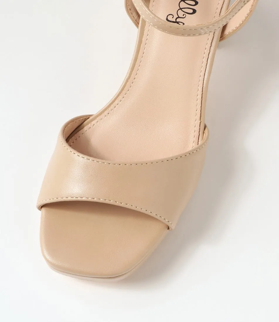 I LOVE BILLY Holara Nude Sandals
