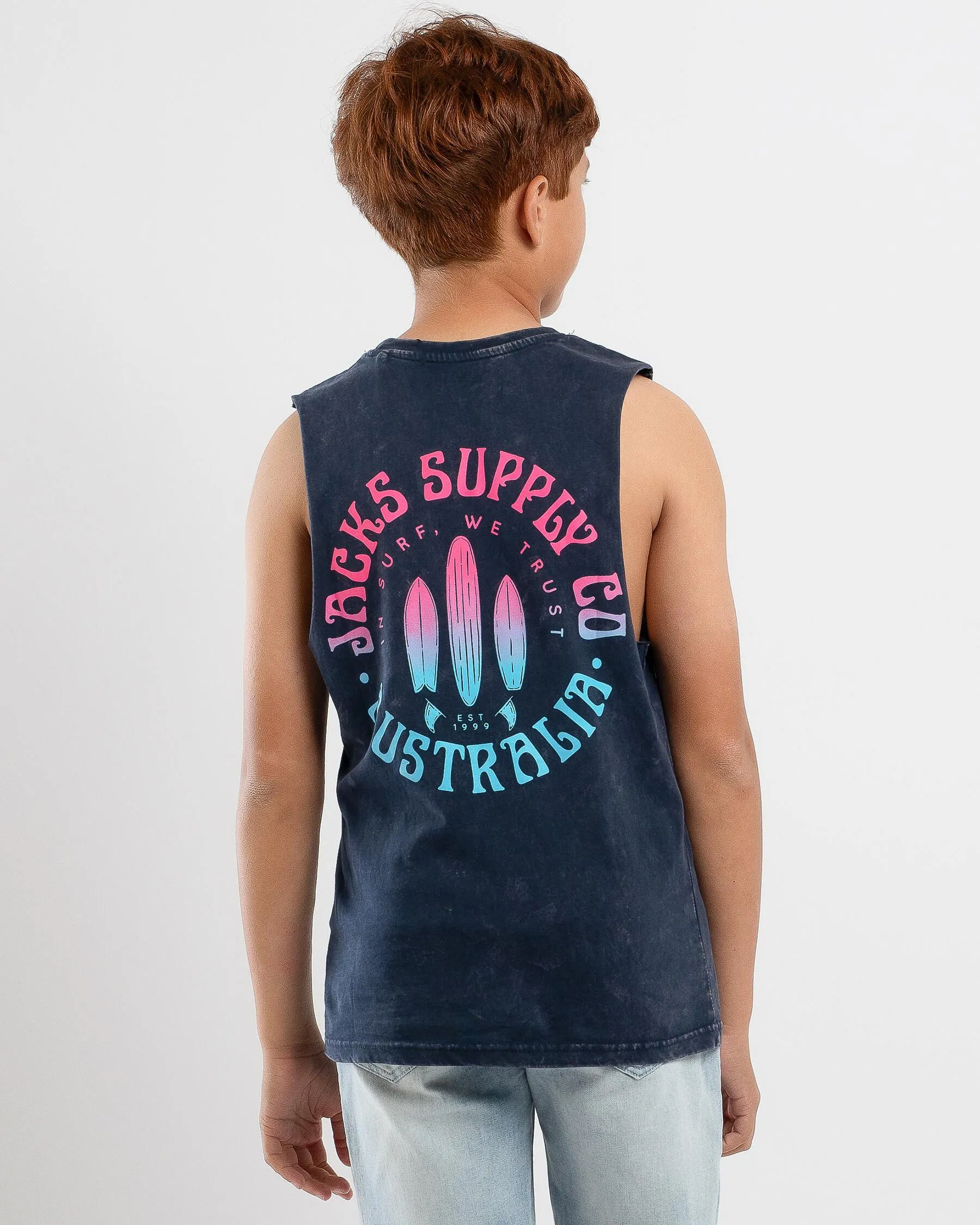 Jacks Boys' Gleam Muscle Tank