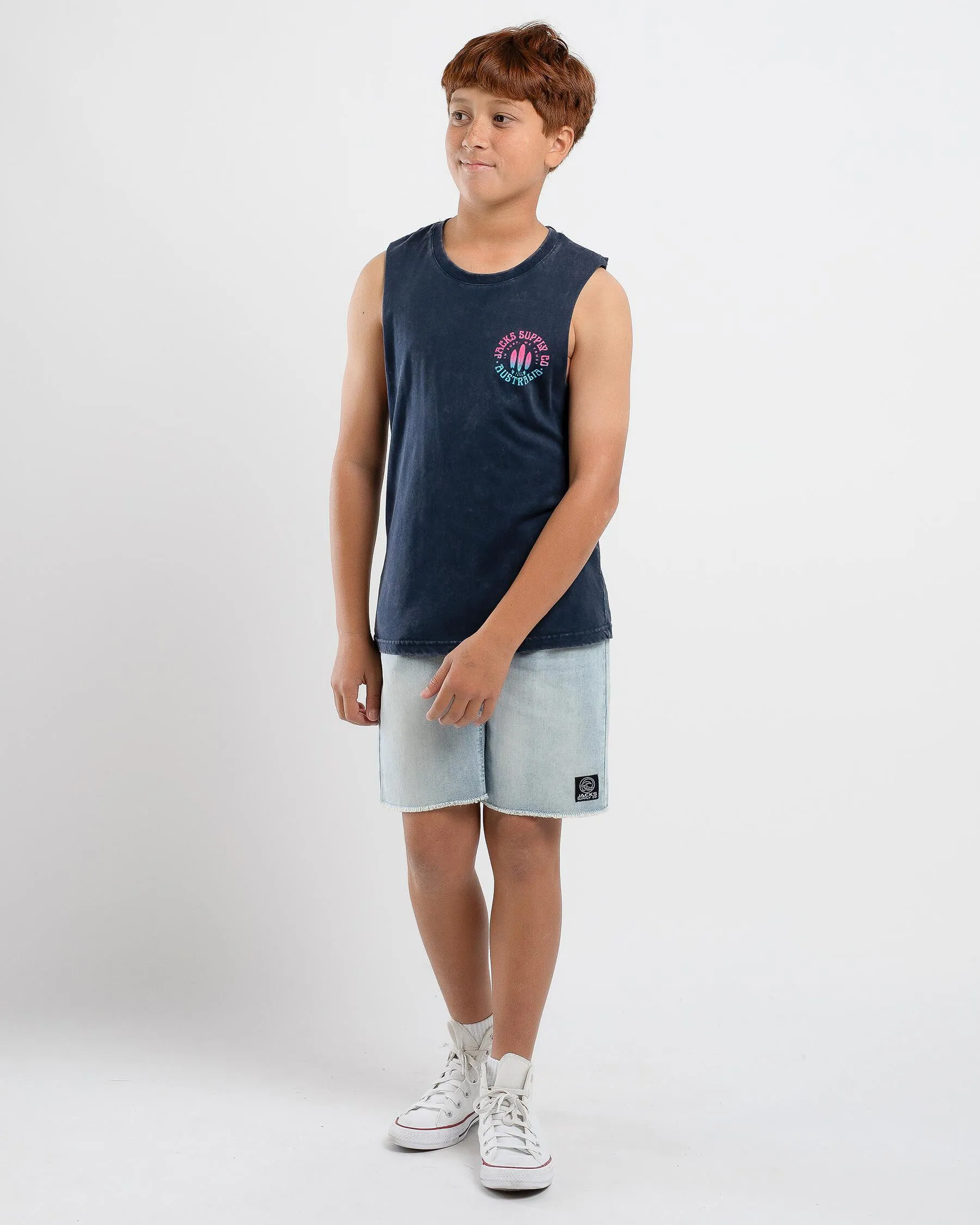 Jacks Boys' Gleam Muscle Tank