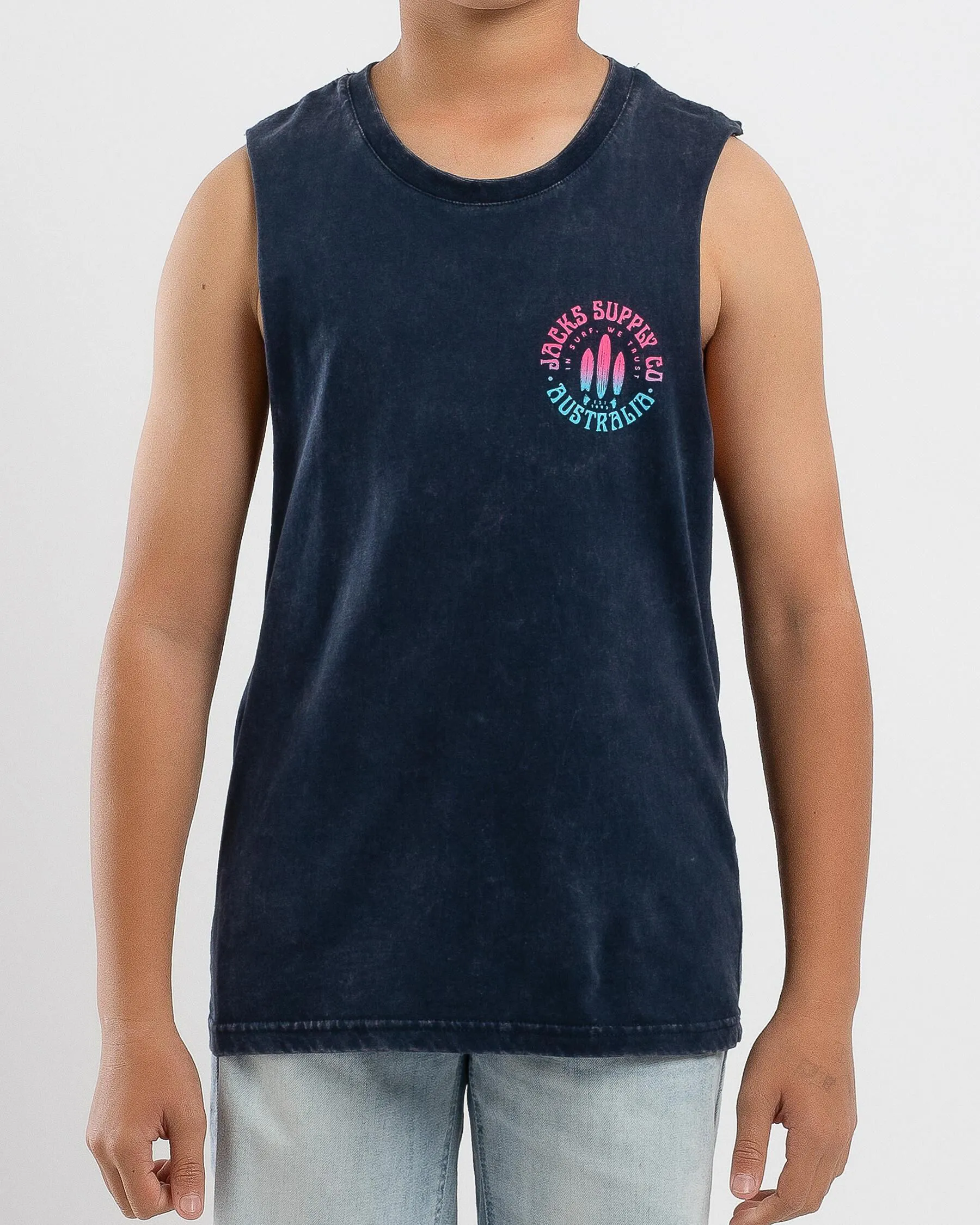 Jacks Boys' Gleam Muscle Tank