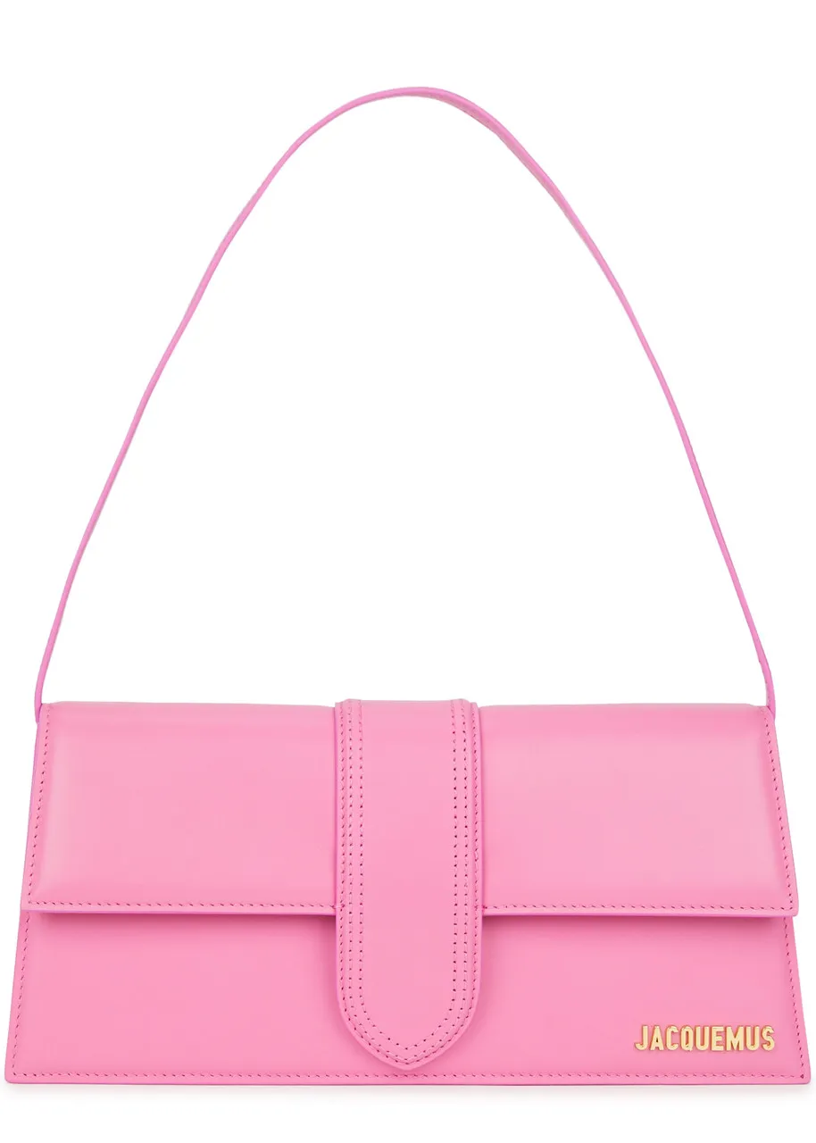 JACQUEMUS Le Bambino leather top handle bag -                         -                     -                