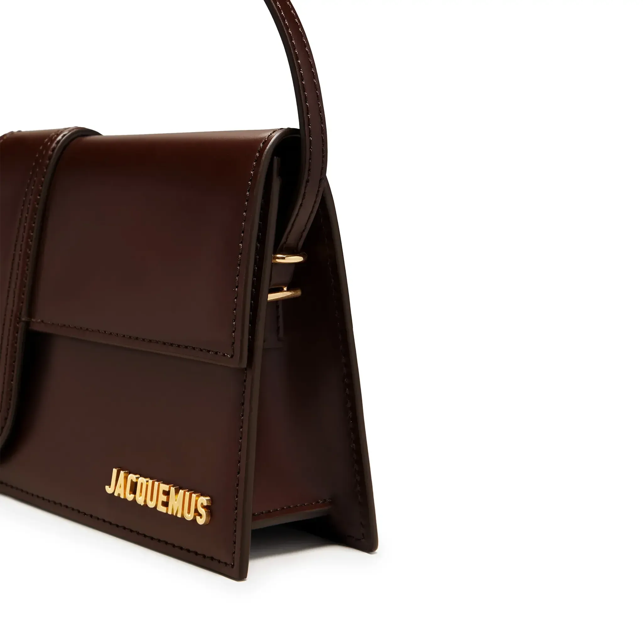 Jacquemus Le Bambino Long Flap Brown Shoulder Bag