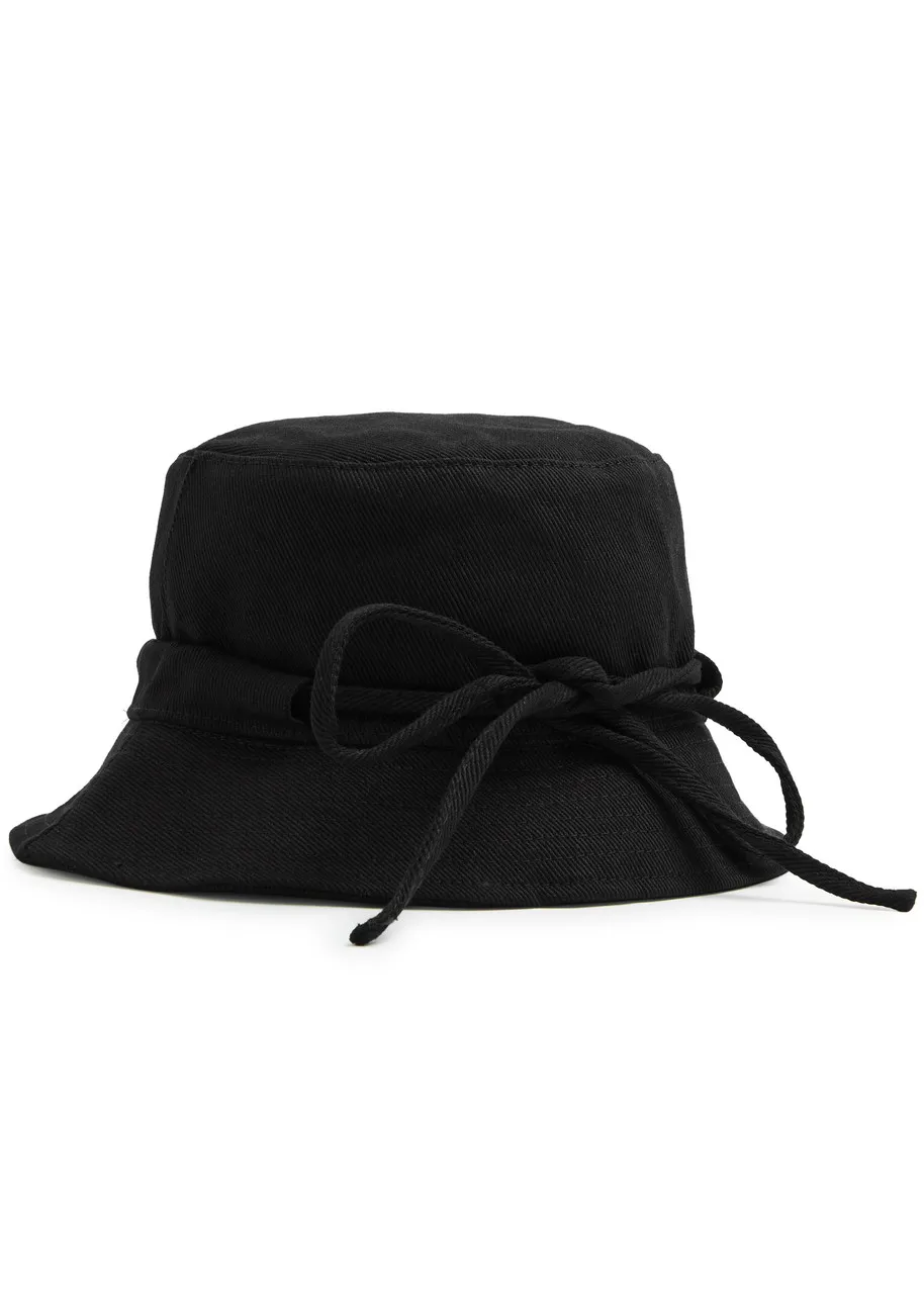 JACQUEMUS Le Bob Gadjo canvas bucket hat -                         -                     -                