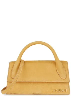 JACQUEMUS Le Chiquito Long leather top handle bag  -                         -                     -                