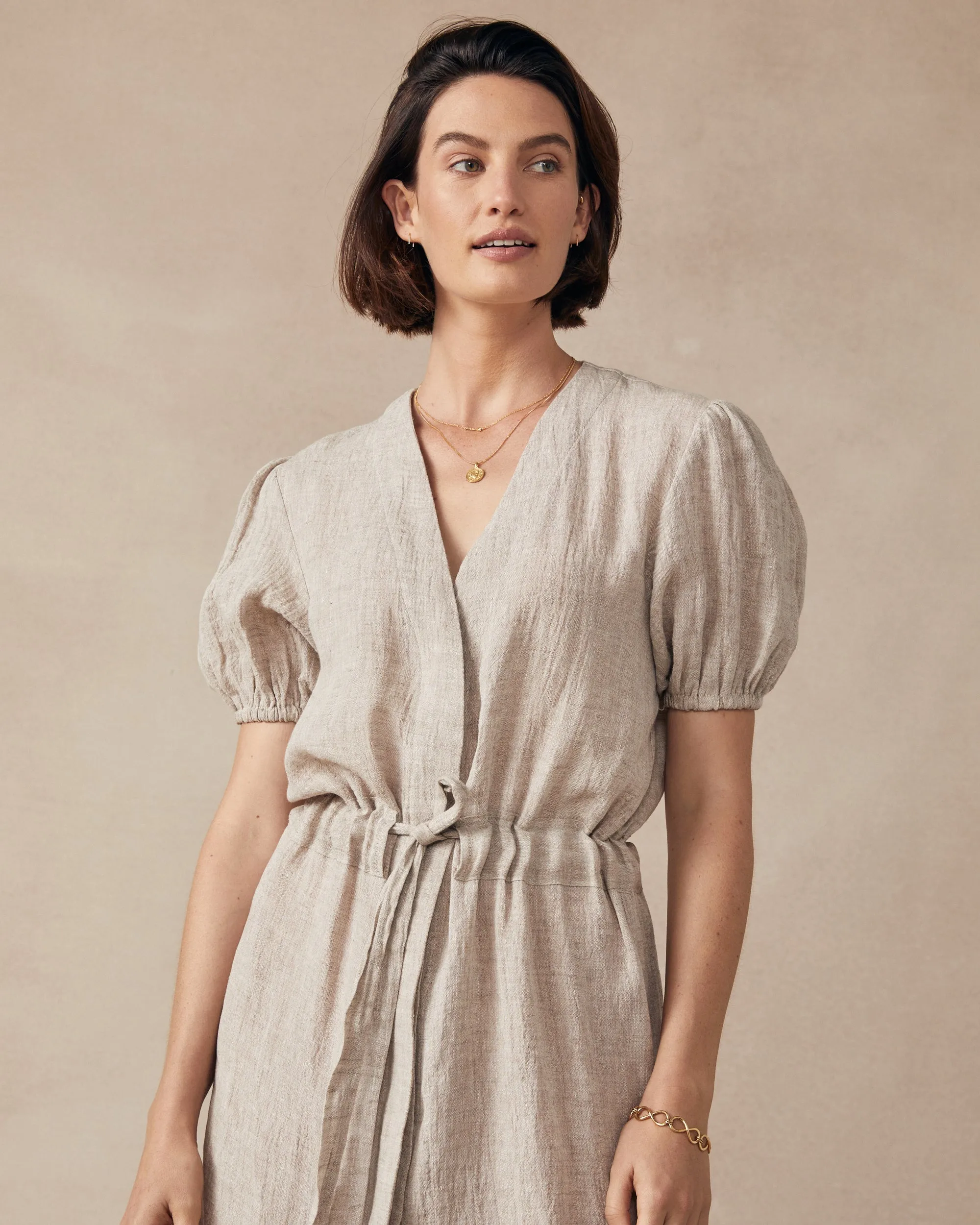 Jasper Dress Oatmeal