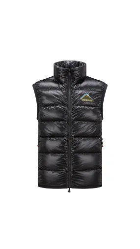 Jersy Down Vest - Black