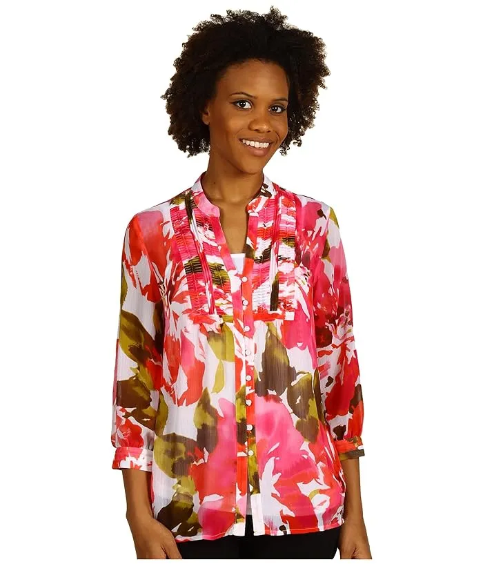 Jones New York Floral Tunic Women's