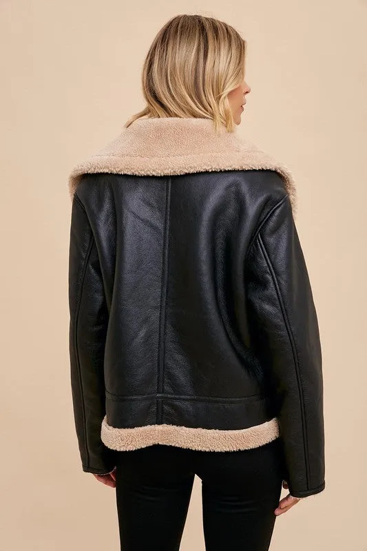 Joplin Vegan Leather Jacket